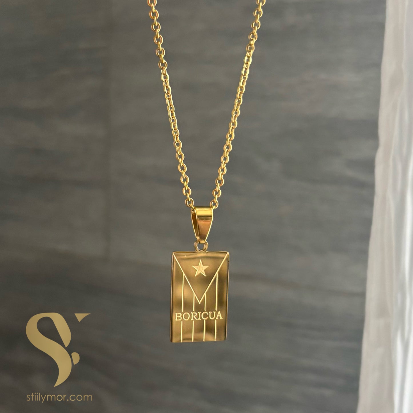 Collar bandera Boricua
