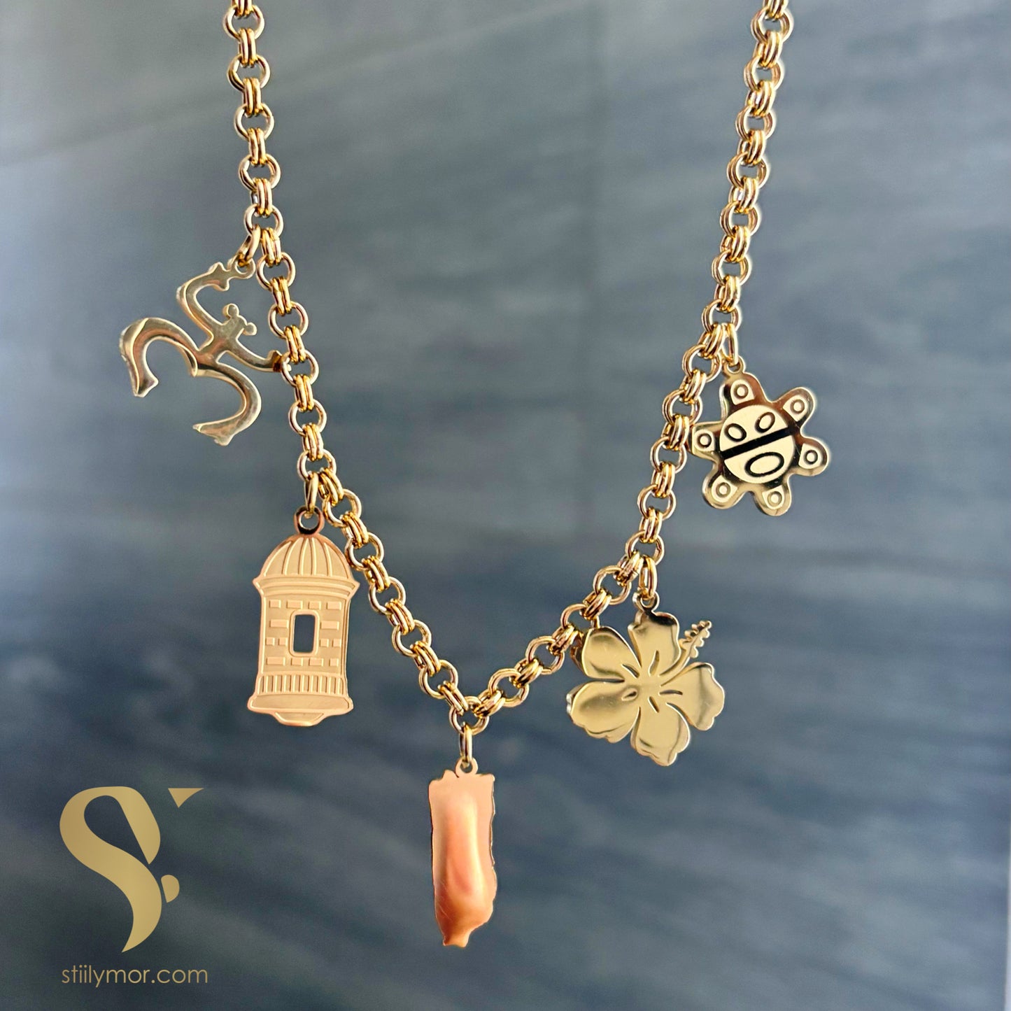 Collar charms de PR