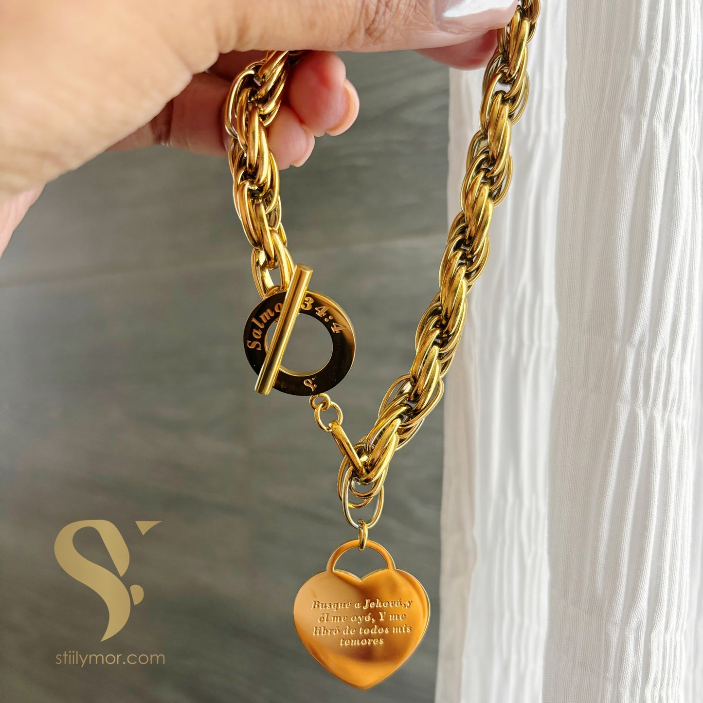 Pulsera Busque a Jehova salmos 34:4
