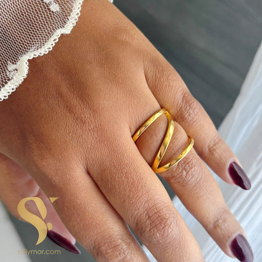 Anillo Asimetrico 7-9