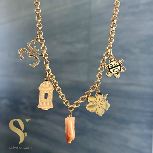 Collar charms de PR