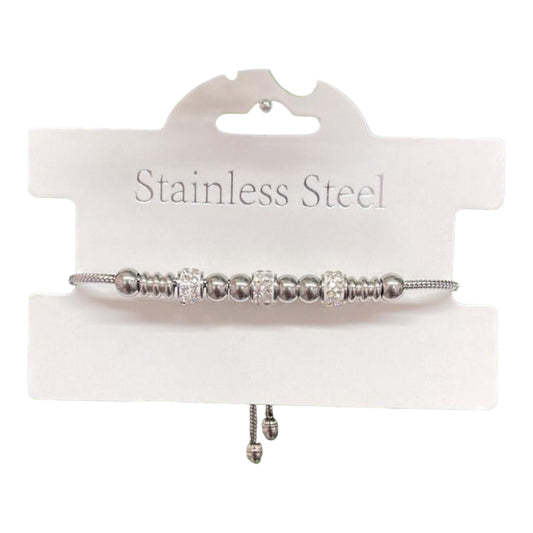 adjustable silver bracelet
