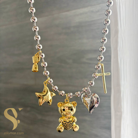 Collar Charms of love