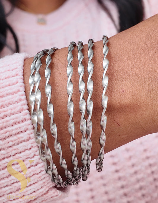 Semanario twist plateado