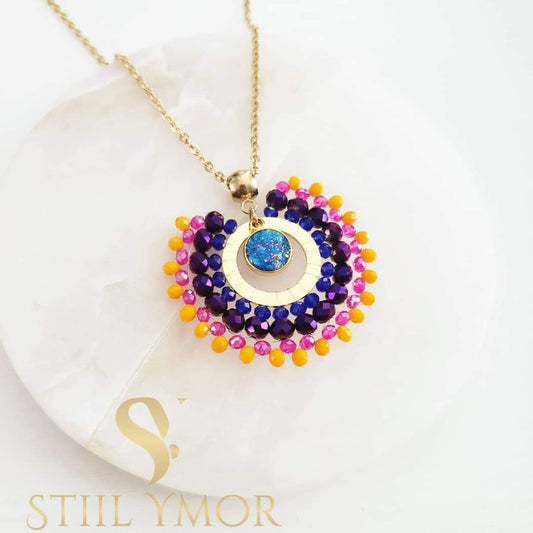 Violet Handmade Necklace